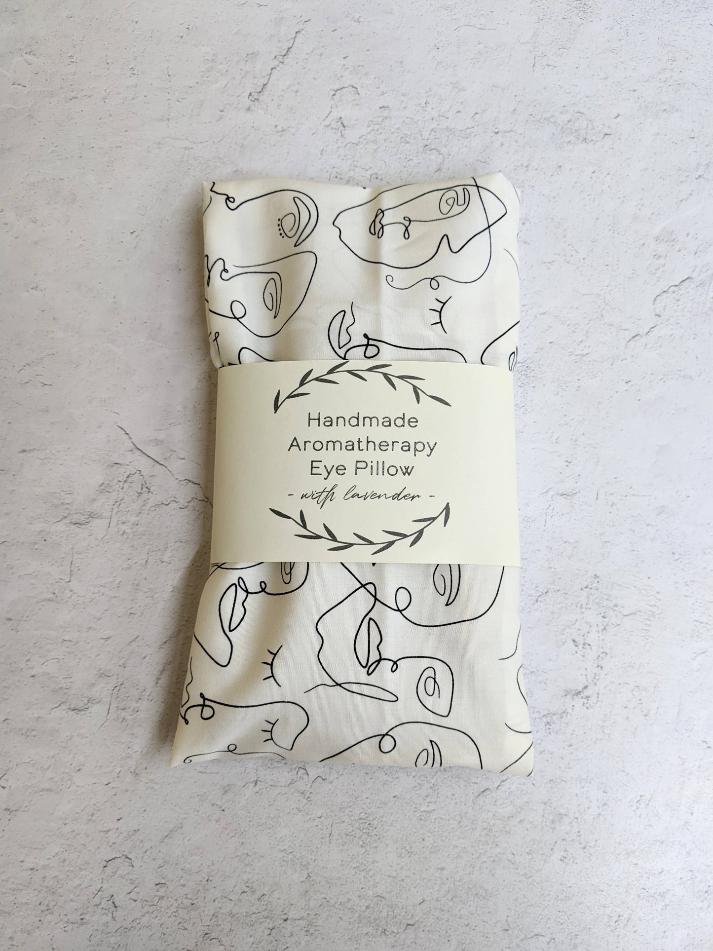 Weighted Aromatherapy Eye Pillow - Picasso Faces