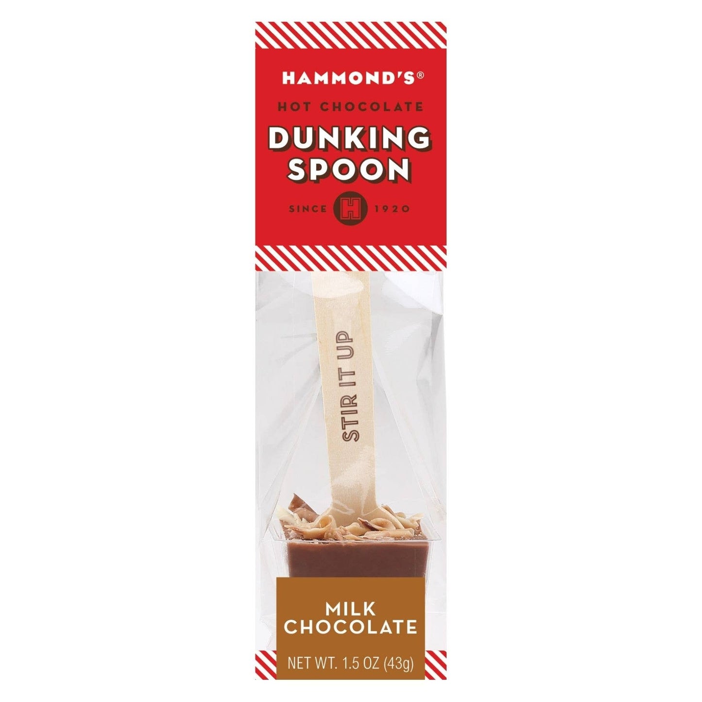 Hammond's Milk Chocolate Dunking Spoon 1.5oz