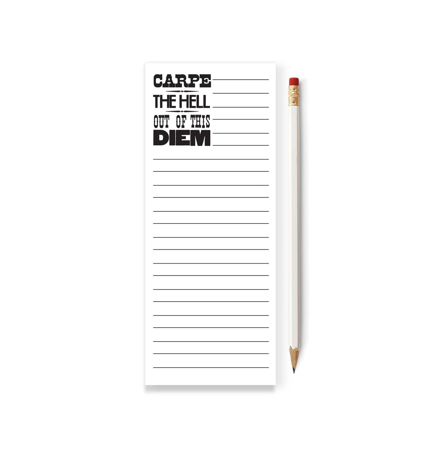 Carpe The Hell Out of This Diem Notepad
