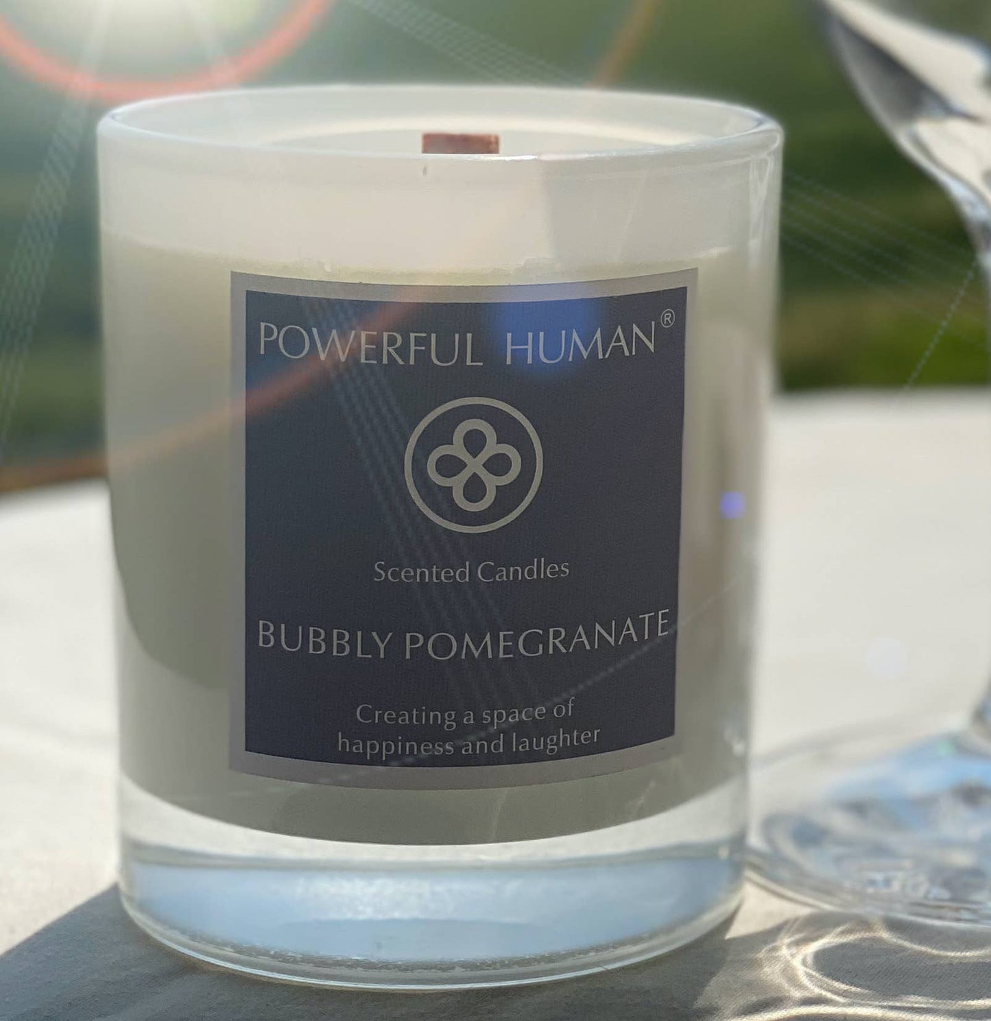 BUBBLY POMEGRANATE Candle - Creating a space of happiness and laughter