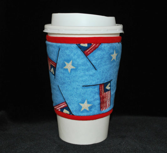 Cup Cozee - Americana Flags & Stars