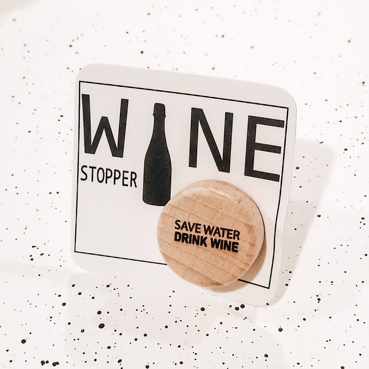Save Water Wine Stopper